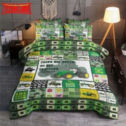 Crop Are Green So Are Tractors Bedding Set Duvet Cover