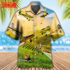 Crop Duster In Life Hawaiian Shirt