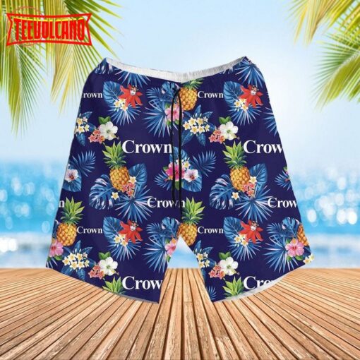 Crown Condoms Hawaiian Shirt and Shorts