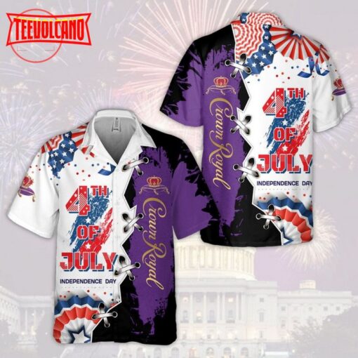 Crown Royal 4th Of July Independence Day Hawaiian Shirt