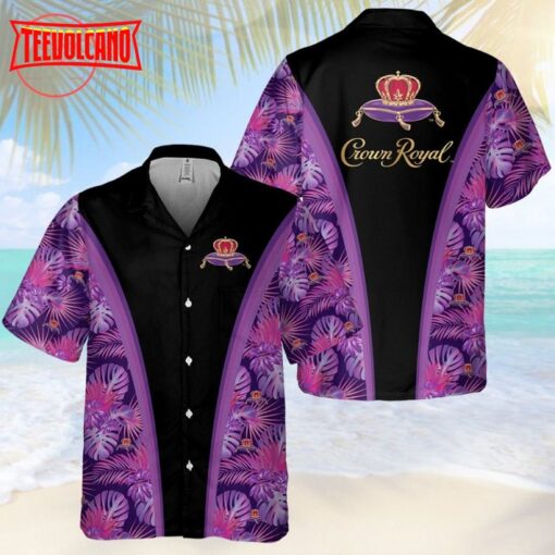 Crown Royal Flower Hawaiian Shirt