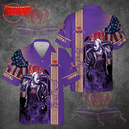 Crown Royal Jason Voorhees Hawaiian Shirt