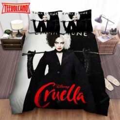 Cruella Movie Poster 1 Bed Sheets Duvet Cover Bedding Sets