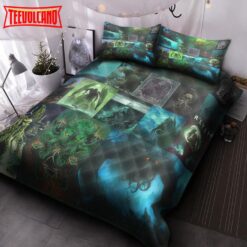 Cthulhu Green Bedding Set