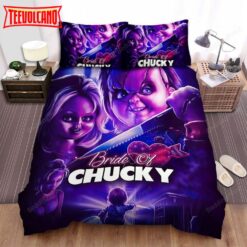 Curse Of Chucky Couple Of Doll Bed Sheets Duvet Cover Bedding Sets