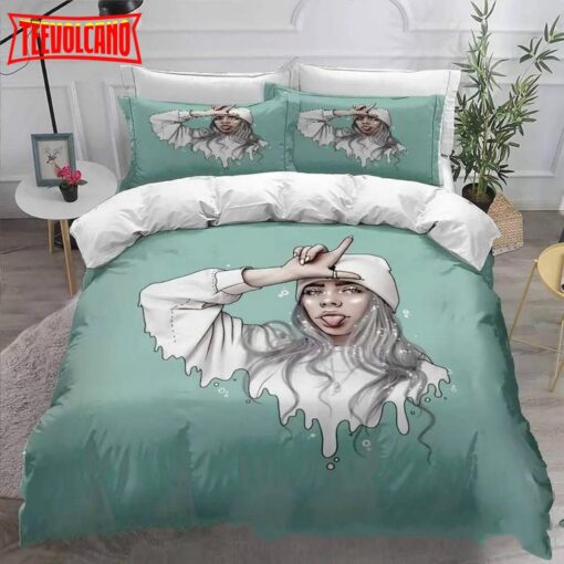 Cute Billie Eilish Bellyache Bedding Set