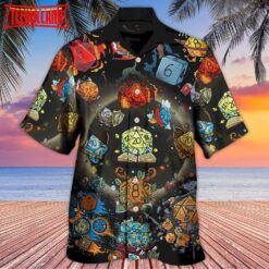 D20 Dungeon And Dragon Hawaiian Shirt