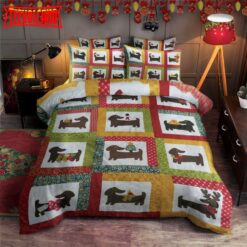 Dachshunds Bed Sheets Duvet Cover Bedding Sets