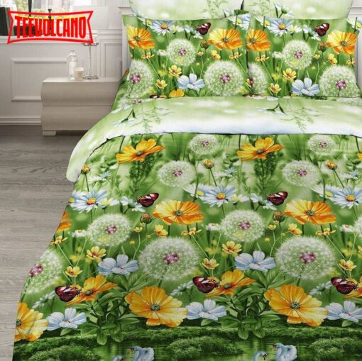 Dandelion Bed Sheets Duvet Cover Bedding Sets