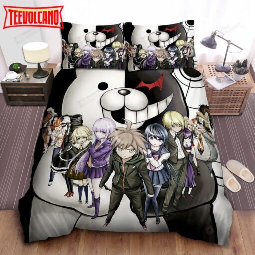 Danganronpa The Animation Band Poster Bed Sheets Duvet Cover Bedding Sets