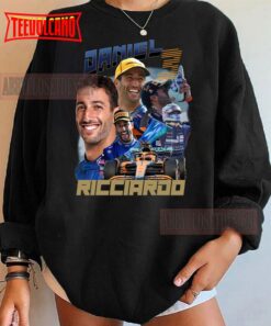 Daniel Ricciardo Classic Retro Shirt – Daniel Ricciardo 90s Vintage T-shirt