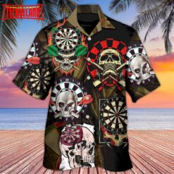 Dart Skull Killer Dart Hawaiian Shirt