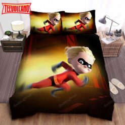 Dash Parr In The Incredibles Movie Poster Bed Sheets Duvet Cover Bedding Sets