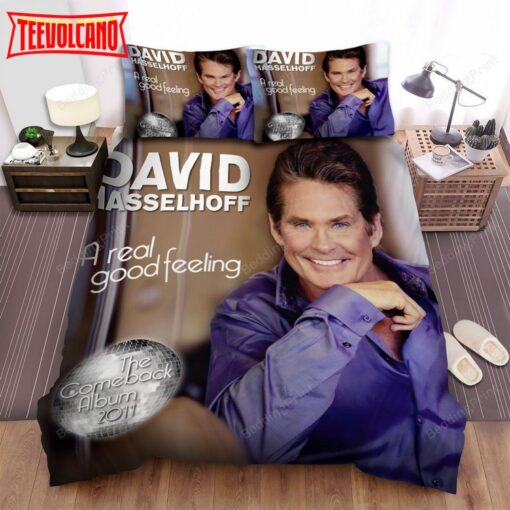 David Hasselhoff A Real Goodfeeling Bed Sheets Duvet Cover Bedding Sets