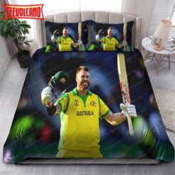 David Warner Of Australia ICC Cricket World Cup 2019 Bedding Sets