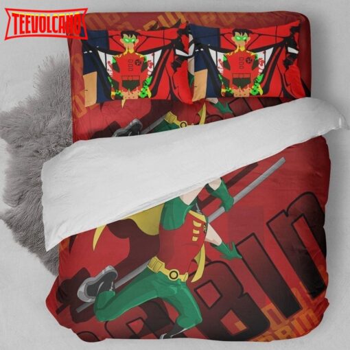 Dc Comic Robin Bedding Set