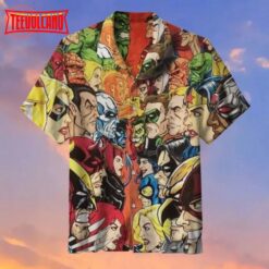 DC vs Marvel Hawaiian Shirt