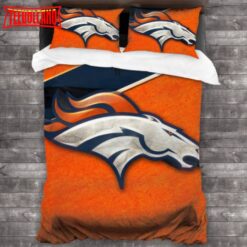 Denver Broncos Bedding Set Duvet Cover