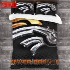 Denver Broncos Logo Bedding Set  Duvet Cover