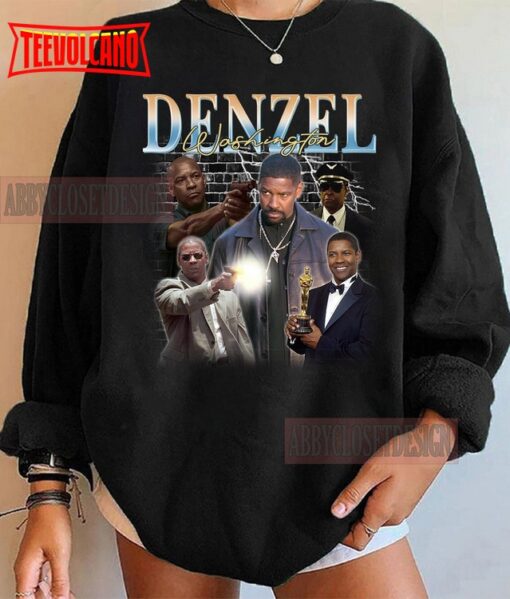 Denzel Washington 90s Vintage Graphic T-Shirt