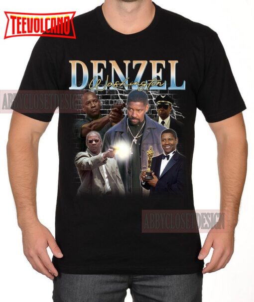 Denzel Washington 90s Vintage Graphic T-Shirt