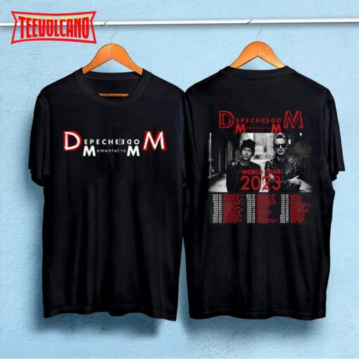 Depeche Mode Tour 2023 T-shirt – Memento Mori Double Sided Shirt