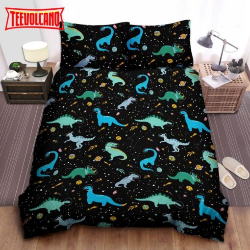 Dinosaur Outa Space Bed Sheets Duvet Cover Bedding Sets