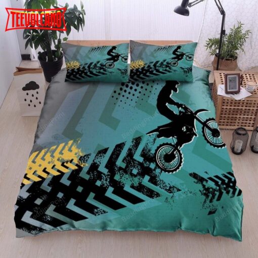 Dirt Bike Duvet Cover Bedding Sets