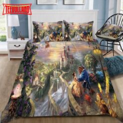 Disney Beauty And The Beast Duvet Cover Bedding Sets