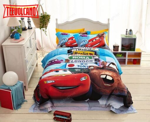 Disney Cars And Trucks Duvet Cover Bedding Sets