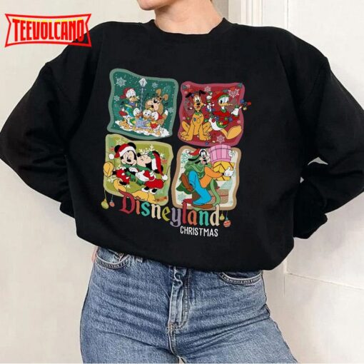 Disneyland Christmas  90s Vintage Shirt – Disneyland Classic Retro Sweatshirt