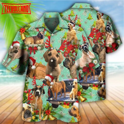 Dog Cute Merry Christmas Hawaiian Shirt