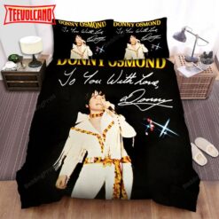 Donny Osmond To You With Love Duvet Cover Bedding Sets