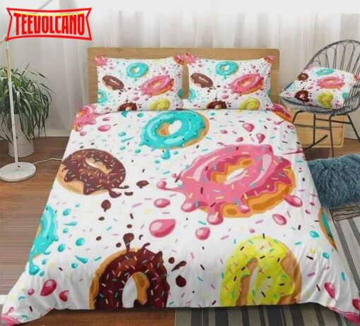 Donuts Bedding Set Style 2 Duvet Cover Bedding Sets