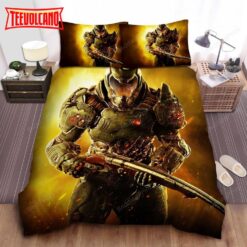 Doom Slayer Has A Shotgun Duvet Cover Bedding Sets