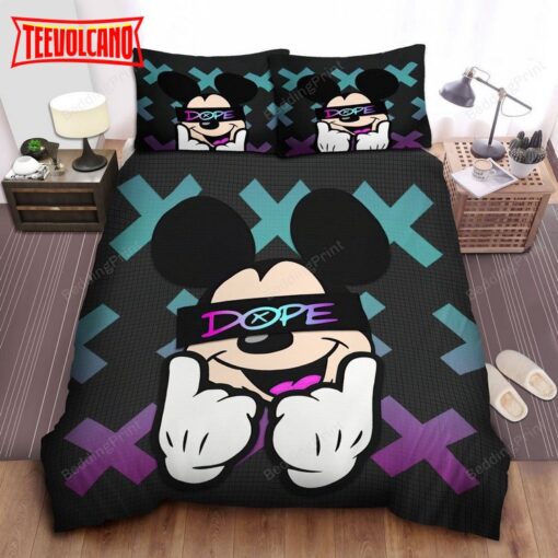 Dope Mickey Mouse Cool Duvet Cover Bedding Sets