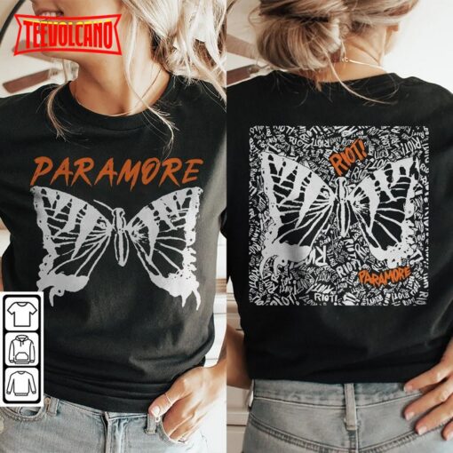 Double Side Vintage Paramore American Tour 2023 Shirt