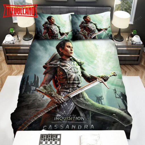 Dragon Age Cassandra Bed Sheets Duvet Cover Bedding Sets