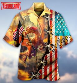 Dragon American Love Life So Cool Hawaiian Shirt