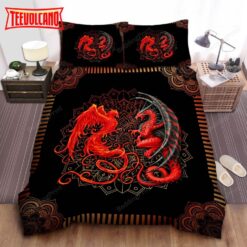 Dragon And Hoenix Bed Sheets Duvet Cover Bedding Sets