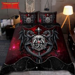 Dragon Armor Bed Sheets Duvet Cover Bedding Sets