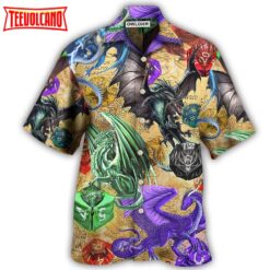 Dragon D20 Love Life Amazing Style Hawaiian Shirt