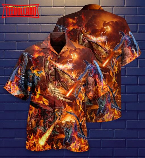 Dragon Fire Combat Amazing Hawaiian Shirt