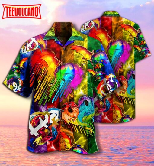 Dragon LGBT Love Life Amazing Hawaiian Shirt