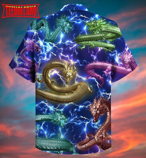 Dragon Love Life Amazing Lightning Hawaiian Shirt