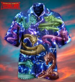 Dragon Love Life Amazing Lightning Hawaiian Shirt