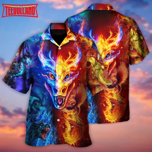 Dragon Love Life Amazing Style Hawaiian Shirt