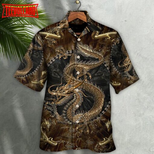 Dragon Love Life Colorful Hawaiian Shirt