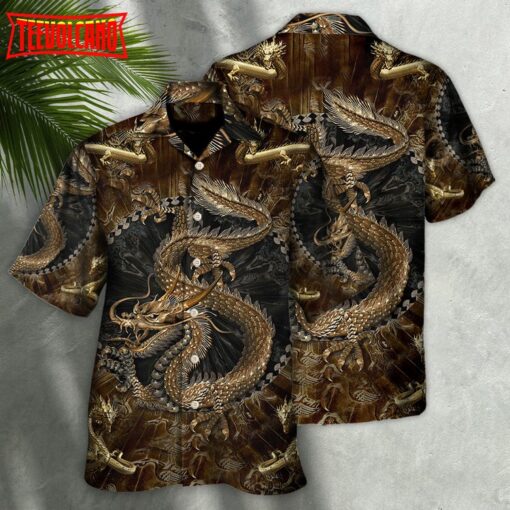 Dragon Love Life Colorful Hawaiian Shirt