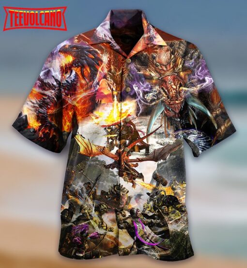 Dragon Love Life Combat Amazing Hawaiian Shirt